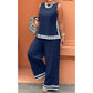 ⏳Limited-time 50% off⏰Women's Sleeveless Top & Wide-Leg Pants Suit👚👖