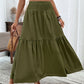 ⏳Limited-time 50% off⏰Women's High-Waist Smocked A-Line Maxi Skirt👗
