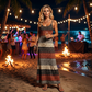 ⏳Limited-time 50% off⏰Women's Slim Fit Striped Maxi Dress🏖️👗