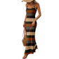 ⏳Limited-time 50% off⏰Women's Slim Fit Striped Maxi Dress🏖️👗