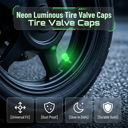 ⏳Limited-time 50% off⏰Universal Luminous Tire Valve Caps🪄🚗