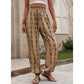 ⏳Limited-time 50% off⏰Women's Smocked High Waist Printed Lantern Pants👖