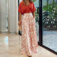 ⏳Limited-time 50% off⏰Elegant ladies two piece set 【V-neck top & wide leg pants】👚👖