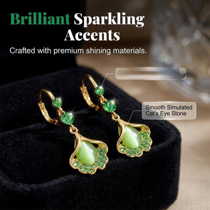 ⏳Limited-time 50% off⏰Elegant Ginkgo Leaf Tassel Earrings👂📿
