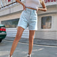 ⏳Limited-time 50% off⏰Women's Classic Solid Color High-Waist Shorts🩳