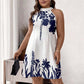 ⏳Limited-time 50% off⏰Women's Floral Print Halter Neck Dress🌸👗