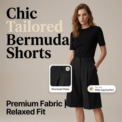 ⏳Limited-time 50% off⏰Women's Loose Fit Bermuda Shorts🩳