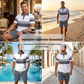 ⏳Limited-time 50% off⏰Men's Two-Piece Shirt and Shorts Set👕🩳