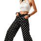 ⏳Limited-time 50% off⏰Women's Casual Polka Dot Wide Leg Pants👖