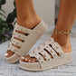⏳Limited-time 50% off⏰Multi-Strap Platform Beach Slides for Women👡