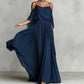 ⏳Limited-time 50% off⏰Women’s Elegant Cold Shoulder Flowy Maxi Dress✨👗💐