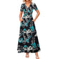 ⏳Limited-time 50% off⏰Elegant 3D Floral Maxi Dress🎀👗