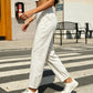 ⏳Limited-time 50% off⏰Women's Relaxed Fit Tapered Cotton Pants👖
