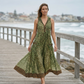 ⏳Limited-time 50% off⏰Women's Summer Leopard Printed Maxi Dress👒👗