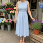 ⏳Limited-time 50% off⏰Women's Retro Sleeveless Gingham Midi Dress👗🌸