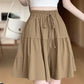 ⏳Limited-time 50% off⏰Women High Waist Skirt Pants Wide Leg Ruffle Culottes🩳👗