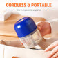 🔪 LIMITED-TIME 50% OFF!💥Wireless Mini Food Chopper – USB Rechargeable, One-Touch, Stainless Blades ✨