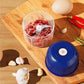 🔪 LIMITED-TIME 50% OFF!💥Wireless Mini Food Chopper – USB Rechargeable, One-Touch, Stainless Blades ✨