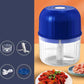 🔪 LIMITED-TIME 50% OFF!💥Wireless Mini Food Chopper – USB Rechargeable, One-Touch, Stainless Blades ✨