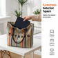⏳Limited-time 50% off⏰Women’s Rainbow Striped Woven Tote Bag👜