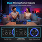 🎤 LIMITED-TIME 50% OFF! 💥 Digital Amplifier for Karaoke and Music – Bluetooth, Dual Mic, EQ Controls ✨