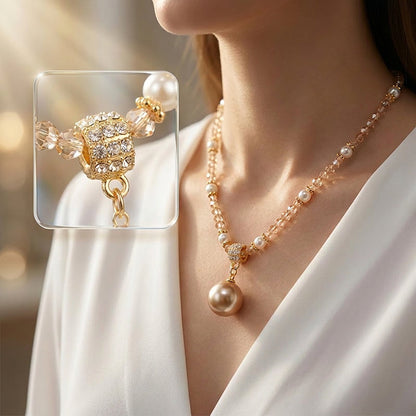 ⏳Limited-time 50% off⏰Elegant Synthetic Pearl Chain for Women📿