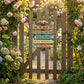 ⏳Limited-time 50% off⏰Rustic Wooden Garden Hanging Sign Wall Decor Plaque🏡🪧