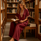 ⏳Limited-time 50% off⏰Women’s V-Neck Top and Wide Leg Pants Set👚👖