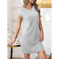 ⏳Limited-time 50% off⏰Women's Crew Neck Solid Color Dress👗