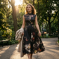 ⏳Limited-time 50% off⏰Women's Elegant Sleeveless Floral Dress🐦‍🔥👗