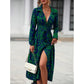 ⏳Limited-time 50% off⏰Multi-Color Printed Shirt Dress🎨👗