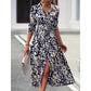 ⏳Limited-time 50% off⏰Multi-Color Printed Shirt Dress🎨👗