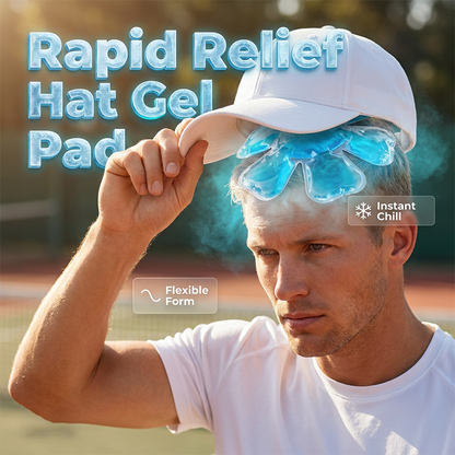 ⏳-50% pour temps limité⏰Reusable Cooling Ice Pack for Hat☀️⛑️❄️