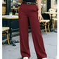 ⏳Limited-time 50% off⏰Draped Wide-Leg Trousers👖