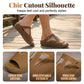 ⏳Limited-time 50% off⏰Women's Open Toe Cutout Wedge Slide Sandals👡