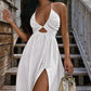 ⏳Limited-time 50% off⏰Women's Summer Sexy V-Neck Maxi Dress👙👗