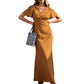 ⏳Limited-time 50% off⏰Women's V-Neck Polka Dot Maxi Dress🎀👗