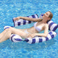 ⏳Limited-time 50% off⏰Inflatable Stripe Pool Float Lounge Chair🌊🏖️