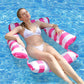 ⏳Limited-time 50% off⏰Inflatable Stripe Pool Float Lounge Chair🌊🏖️