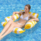 ⏳Limited-time 50% off⏰Inflatable Stripe Pool Float Lounge Chair🌊🏖️