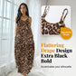 ⏳Limited-time 50% off⏰Women's Leopard Print Spaghetti Strap Maxi Dress👗