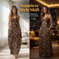 ⏳Limited-time 50% off⏰Women's Leopard Print Spaghetti Strap Maxi Dress👗