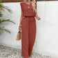 ⏳Limited-time 50% off⏰Women's Sleeveless Top and Wide-Leg Pants Set👚👖