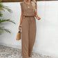 ⏳Limited-time 50% off⏰Women's Sleeveless Top and Wide-Leg Pants Set👚👖