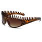 ⏳Limited-time 50% off⏰Creative Comb Frame Square Sunglasses🕶️☀️