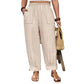 ⏳Limited-time 50% off⏰Women's Relaxed Fit Cuffed Ankle Pants👖