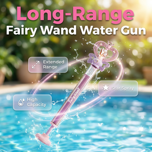 ⏳Limited-time 50% off⏰Kids' Pump-Action Fairy Wand Water Gun🪄💦