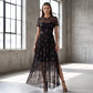 ⏳Limited-time 50% off⏰ Women's Mesh Floral Maxi Dress🌹👗