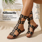 ⏳Limited-time 50% off⏰Lace-Up Roman Style Flat Sandals for Summer👡