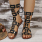 ⏳Limited-time 50% off⏰Lace-Up Roman Style Flat Sandals for Summer👡
